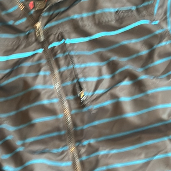 🦖 Empyre black and blue snowboarding jacket - Picture 2 of 9